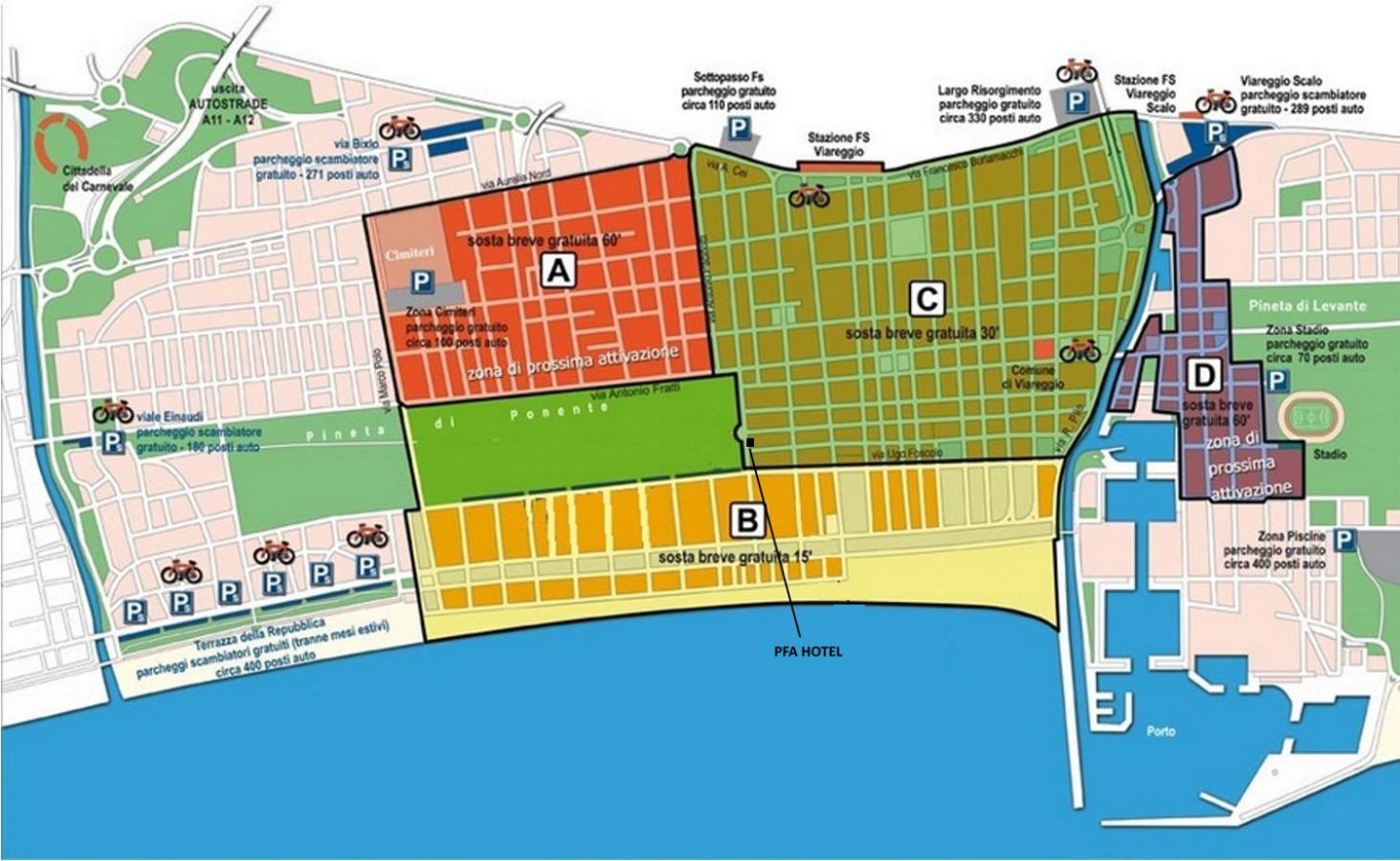 Pfa Hotel Viareggio Zewnętrze zdjęcie
